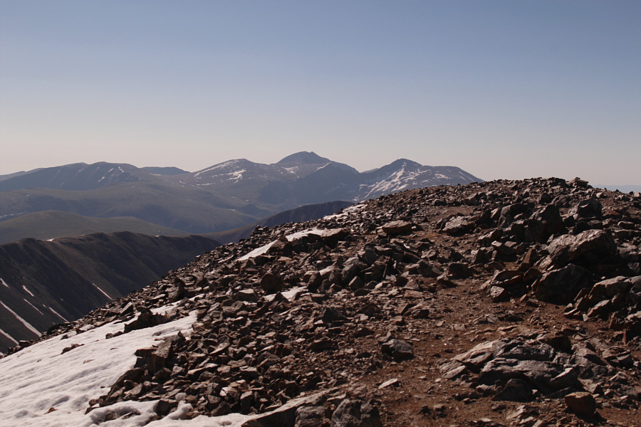 At this point, we weren't sure if we would be heading up Mount Evans later in the day.