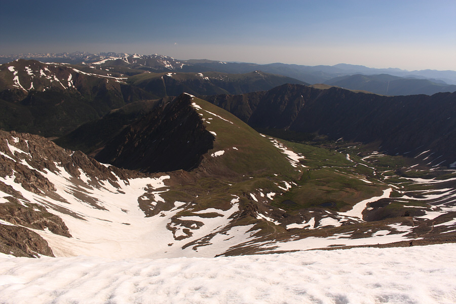 It's hard to pick out in this photo, but you should also be able to see the trailhead from here.