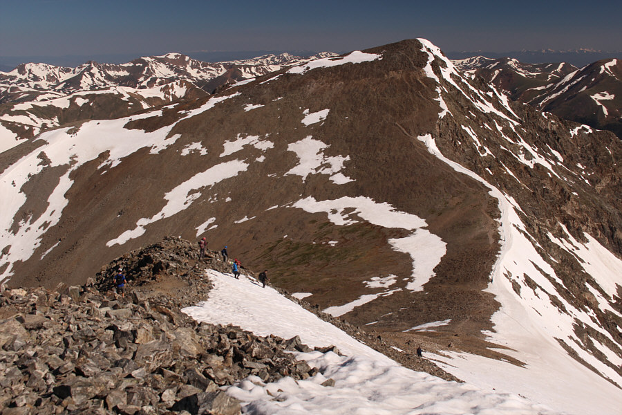 Rush hour on the trail!