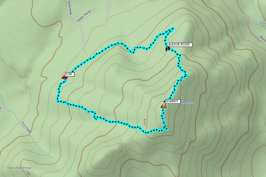 I think this would be an excellent afternoon or evening half-day hike.