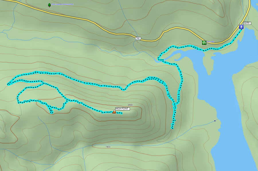 Just a brutal day of skiing!