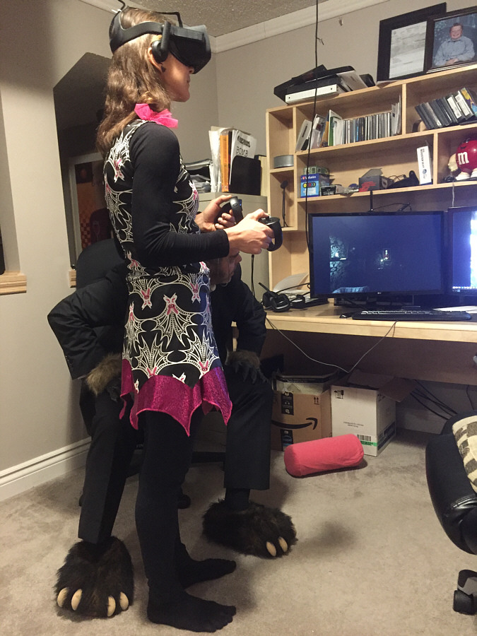 Watch out for the real werewolf sitting just beside you, Zosia!