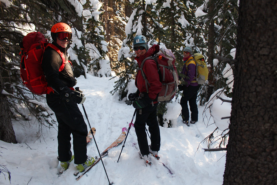 A pretty challenging descent--not recommended for novices!