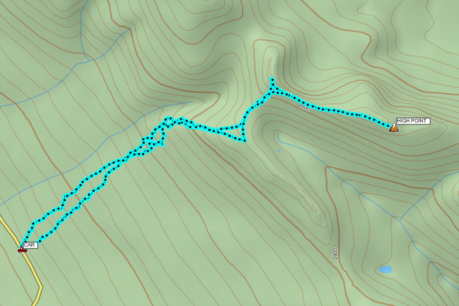 A spectacular ski mountaineering objective that is also relatively safe.