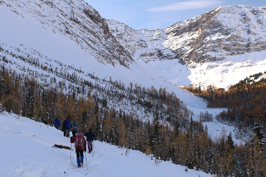 We're hoping to find a sunny spot for our second lunch!