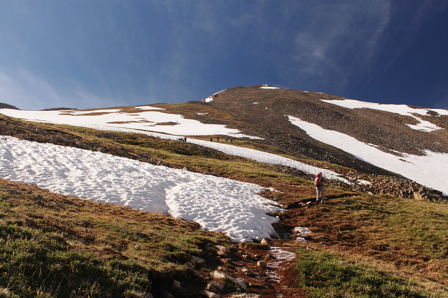 Very foreshortened view here--the top is further away than it looks.