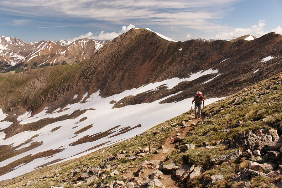 The hardest thing about this slope is finding privacy if you need to pee!