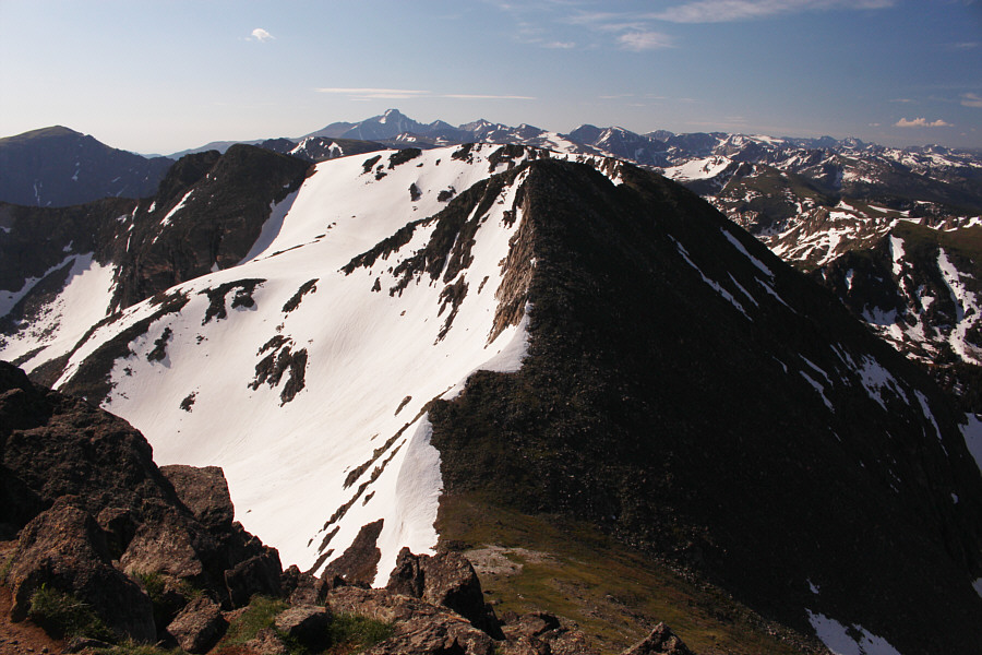 I wonder if you could traverse all the way to Longs Peak from here...