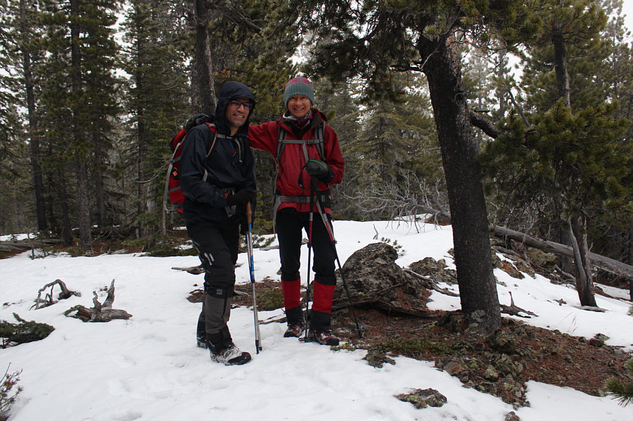 No views and no cairs...first ascent maybe?