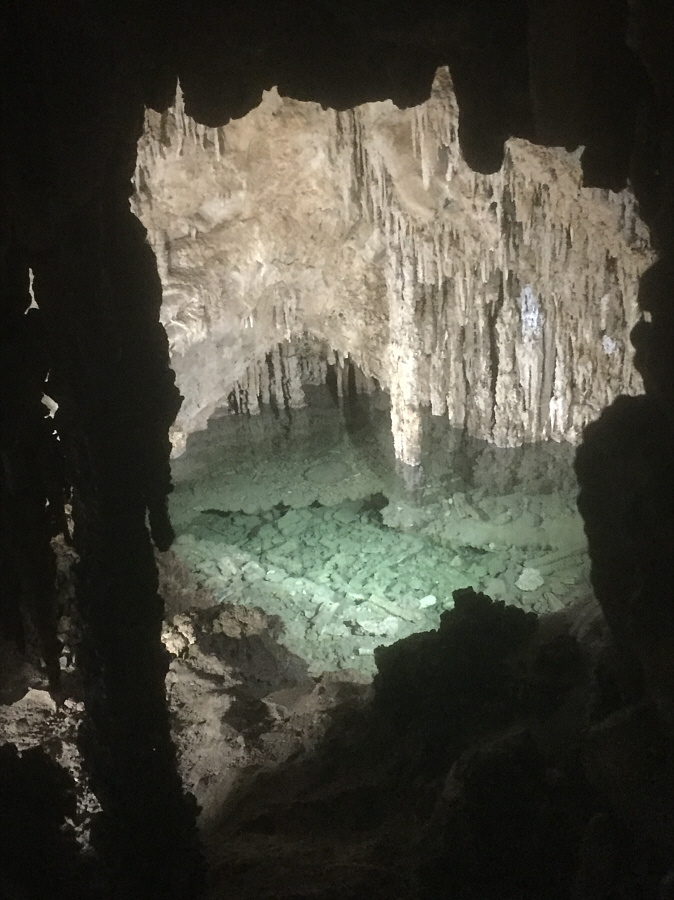 I guess they could have tossed worse things into the water...