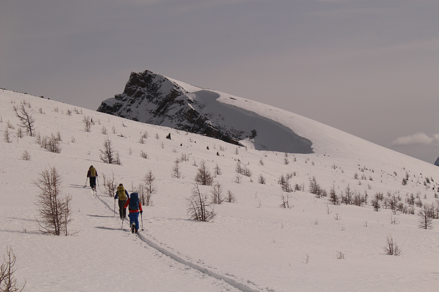 And stay back from the huge cornice!