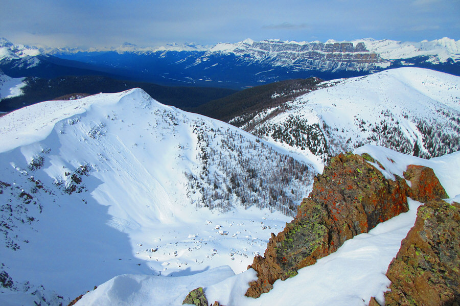 The ridge at right is another potential trip for the future...