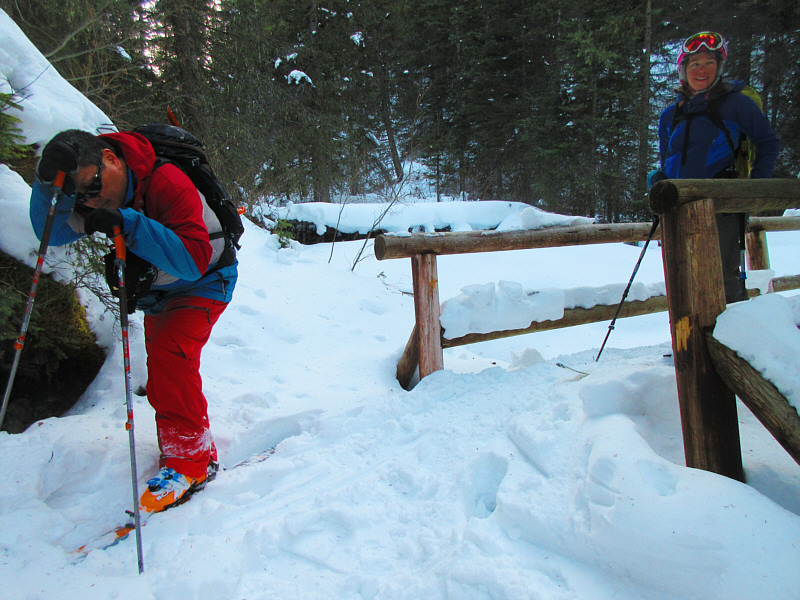 I am never ever skiing this f**cking trail again!