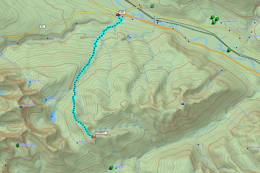 The amazing vistas from the summit hardly justify the brutal descent.