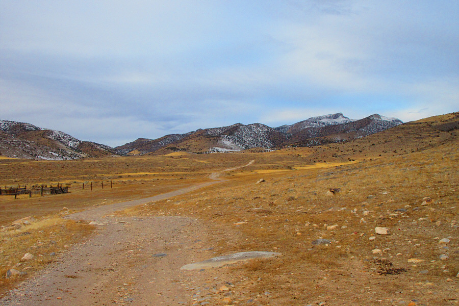 A vehicle with high clearance helps!