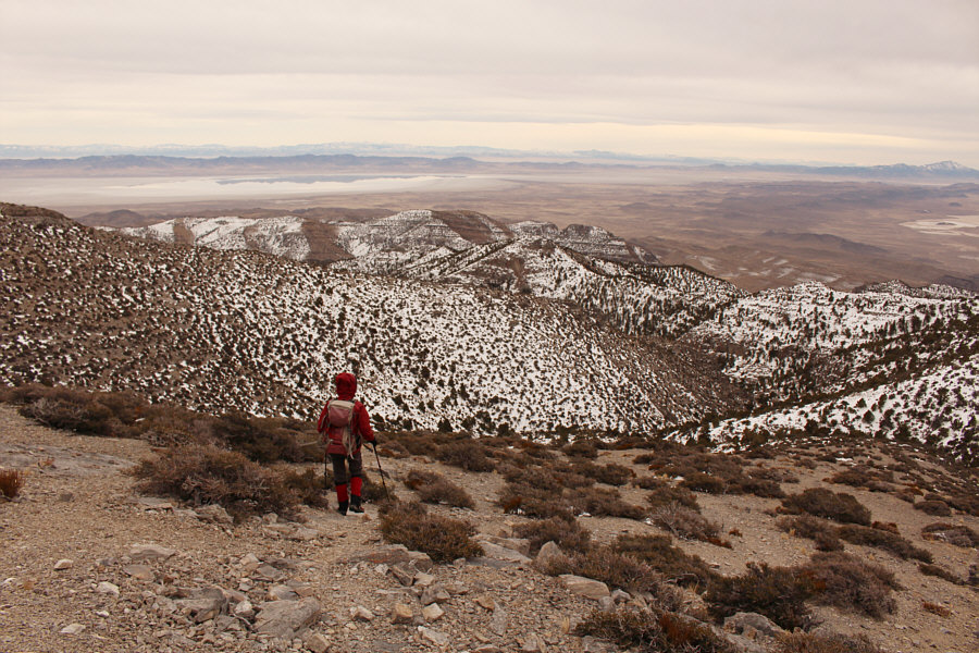 Nice to get down and out of the wind!