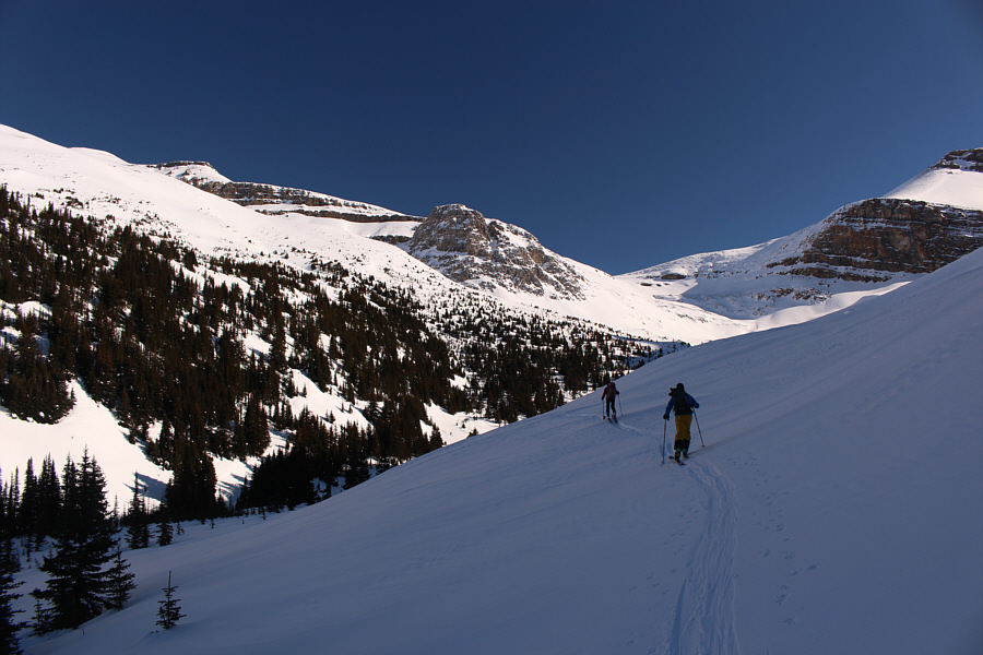 It's still a tad chilly in the shadows...