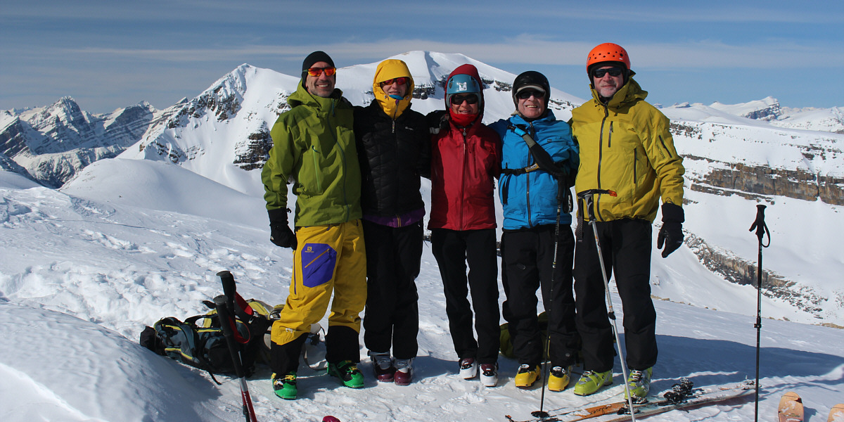 Brrrrr...the wind is brutally cold up here!