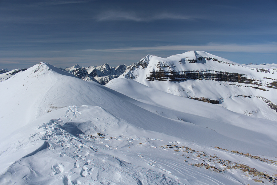 Seems like there was just as much snow when I climbed Observation Peak 14 years earlier!