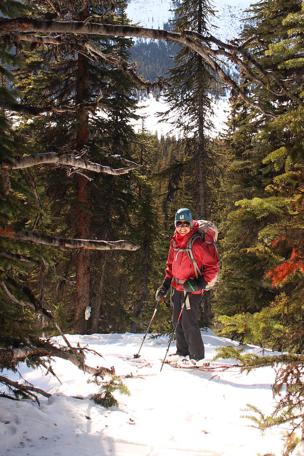 I guess she's not ready to give up on the sport just yet!