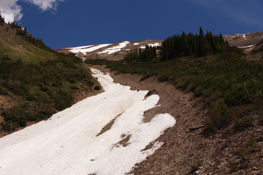 Unrelentingly steep...