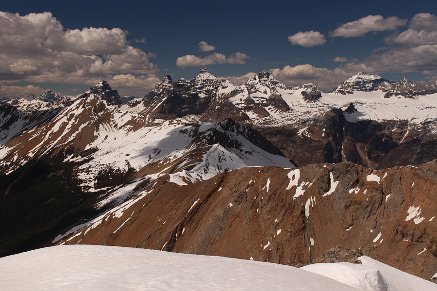 Don't normally see these peaks from this perspective!