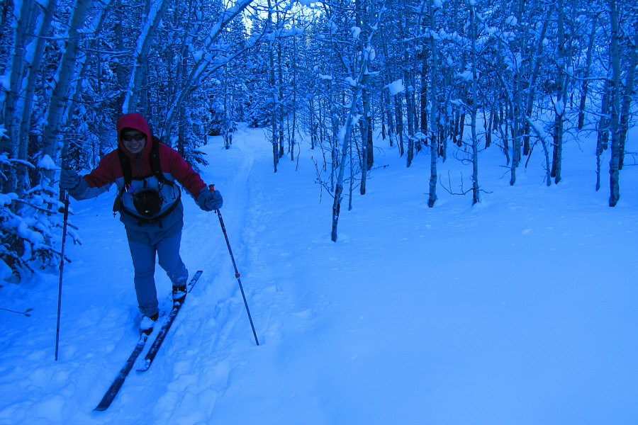 There is one more tricky hill near the trailhead.