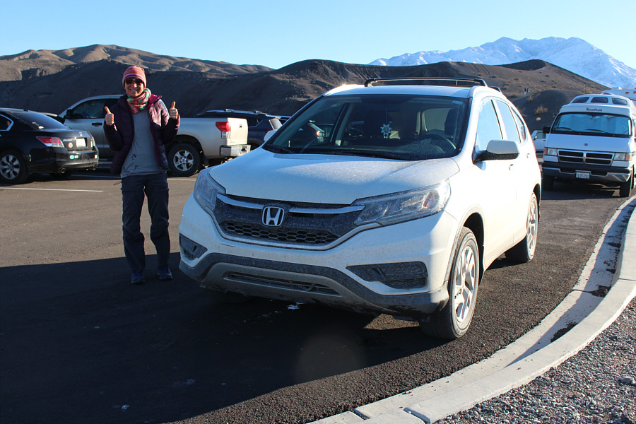 Unfortunately, one of tires sprung a slow leak...