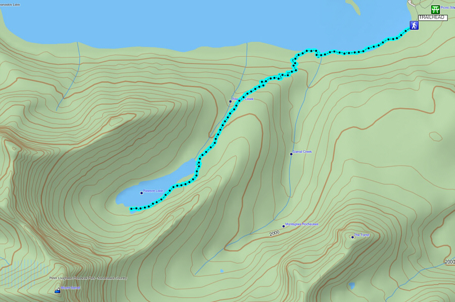 One of the most popular hikes in Kananaskis Country--don't expect solitude!