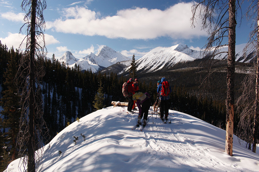 Tent Ridge looks so enticing to ski...