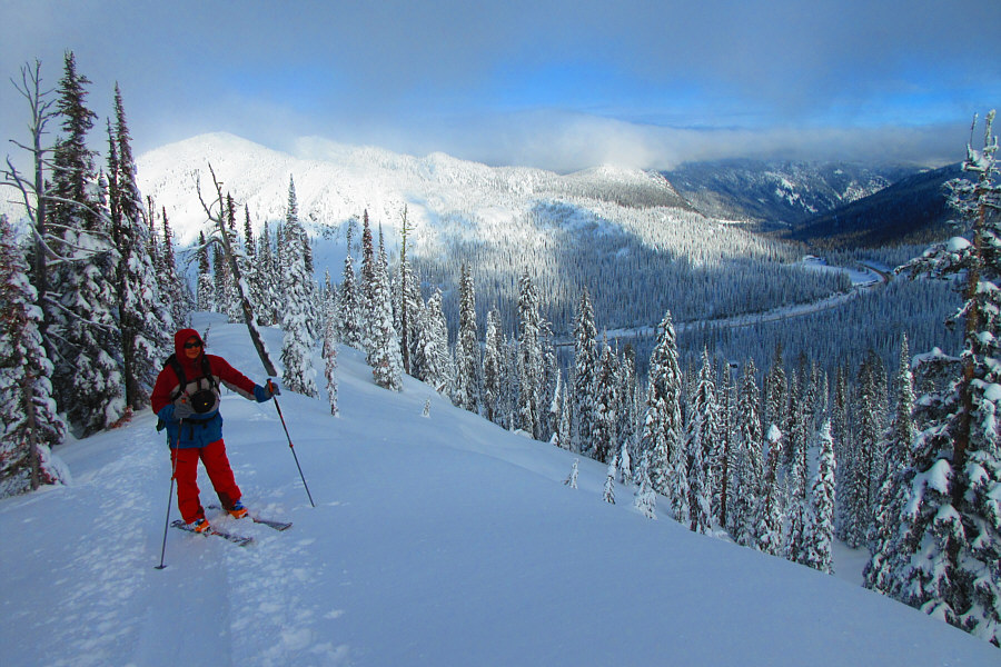 Oops, we're on the wrong ridge!