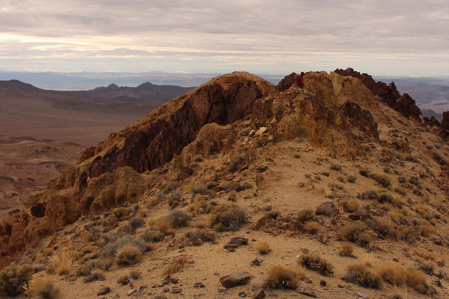 It's hard to tell if the actual summit is really higher from here...