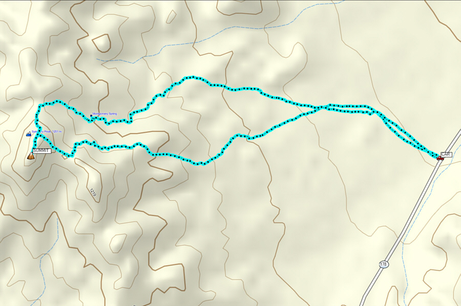 A highly satisfying hike in a very quiet corner of Death Valley National Park.