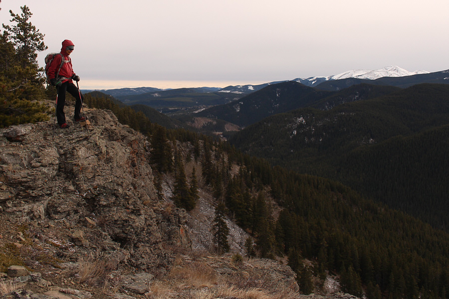 Zosia spotted some climbing anchors here.