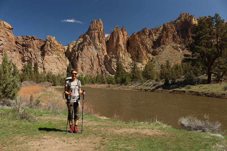It was tempting to go for a dip in the river!