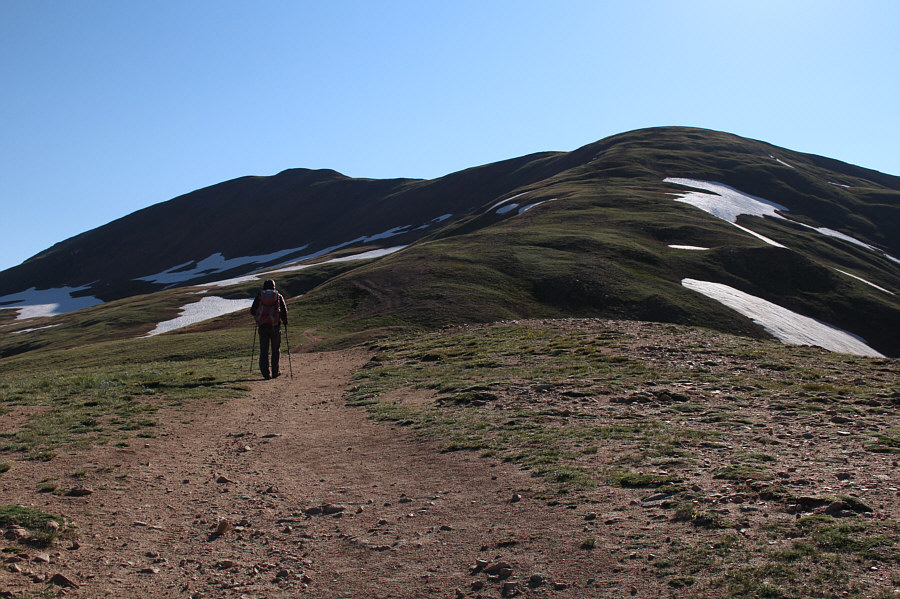 Looks easy enough, but the initial climb is steeper than it looks.
