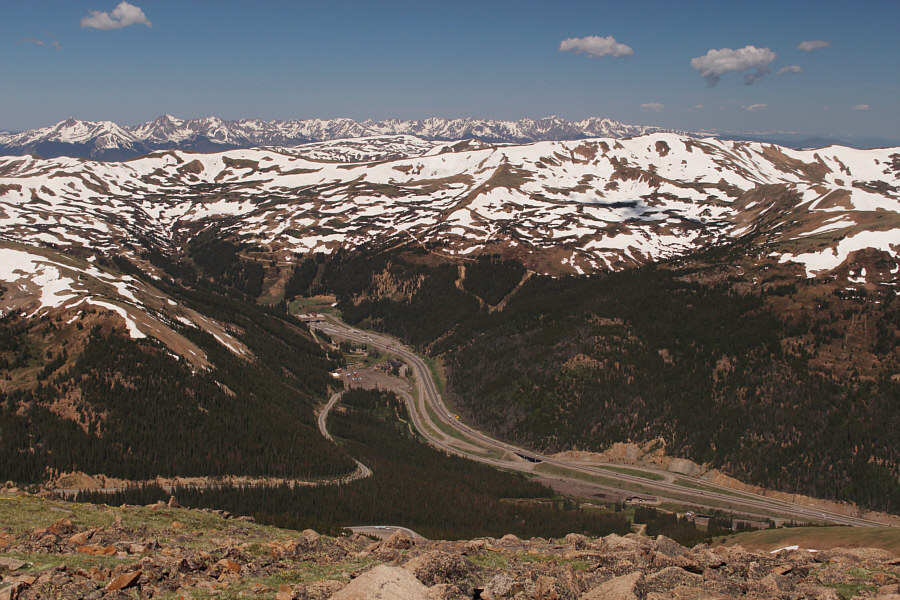 And look at all that great ski touring terrain above the tunnel!
