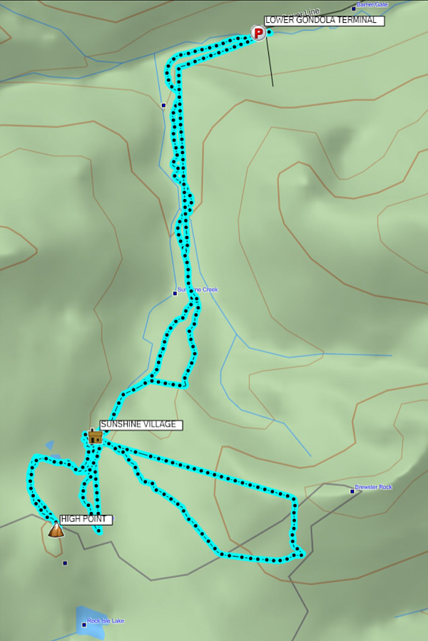 A nice way to wind down the long ski season...I think!