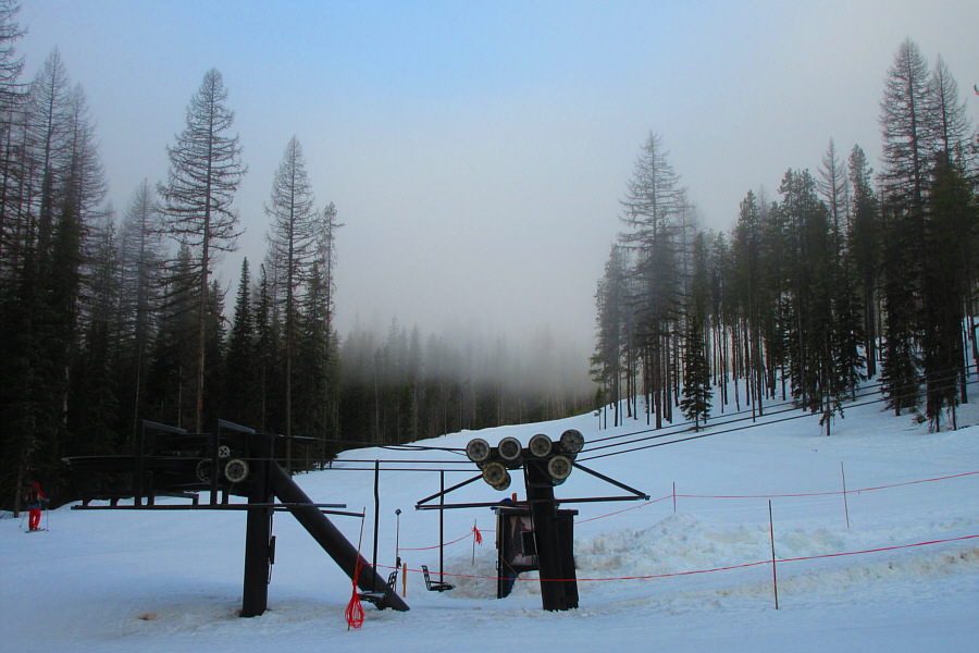 Unfortunately, we were too late to catch a ride here at the end of our trip.