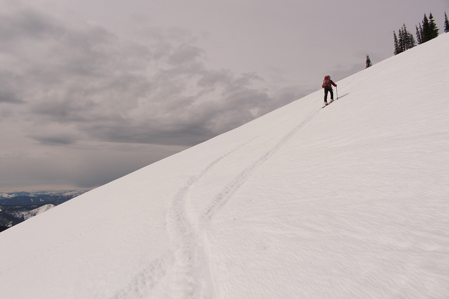 I'm regretting not yo-yoing this dream slope...