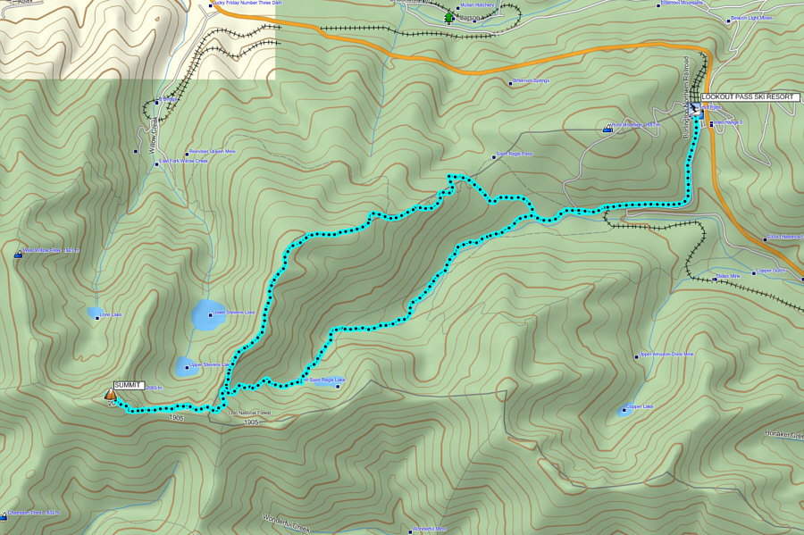 A brutally tough trip via our chosen route. Maybe the northwestern approach would be better.