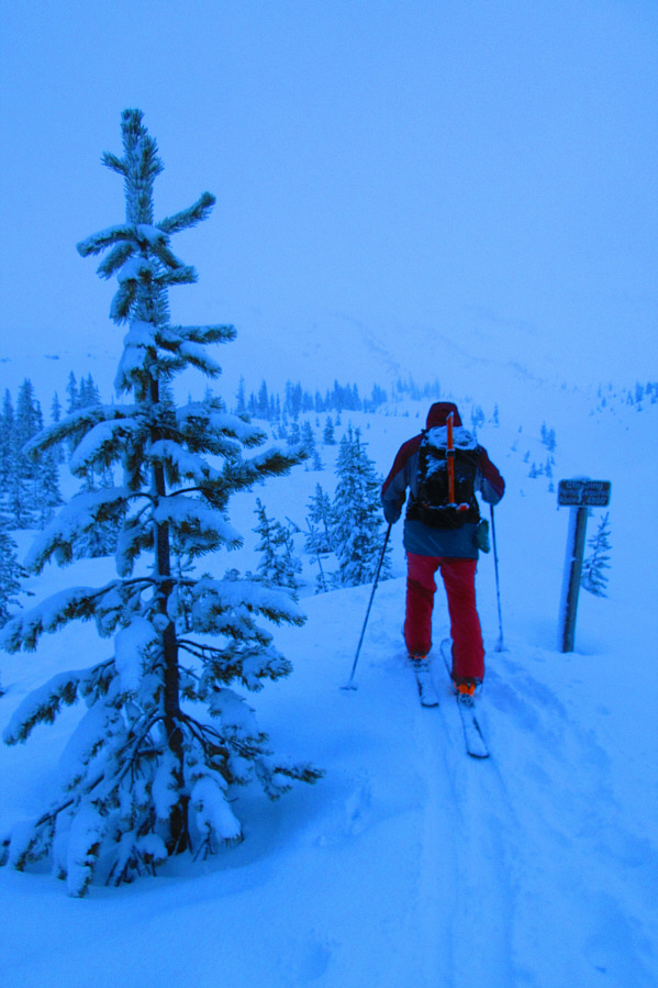 Without the promise of clearer weather later in the day, it would have been easy to pull the plug here!