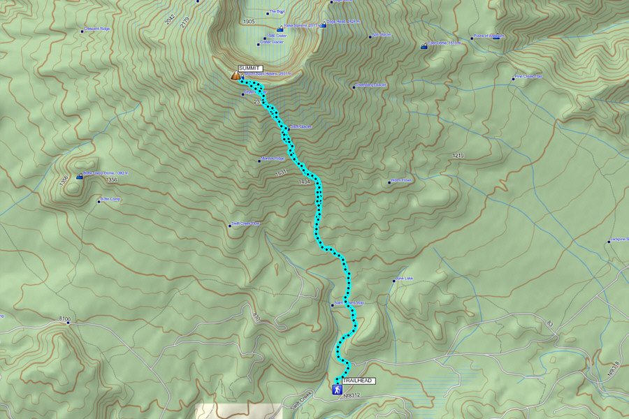 One of the finest ski descents I've ever enjoyed.