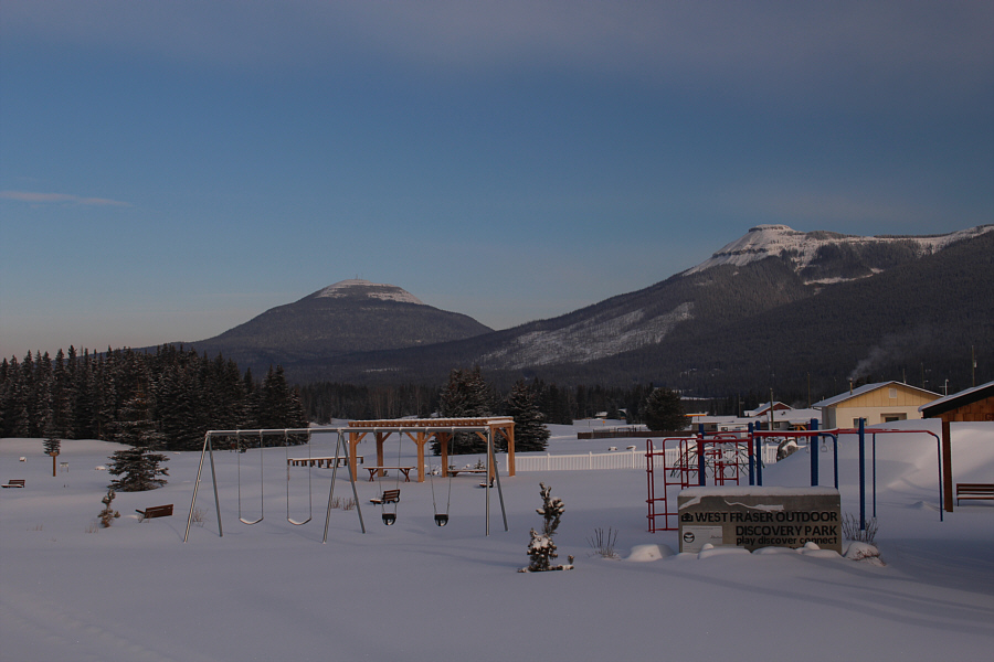 Brutally cold morning...