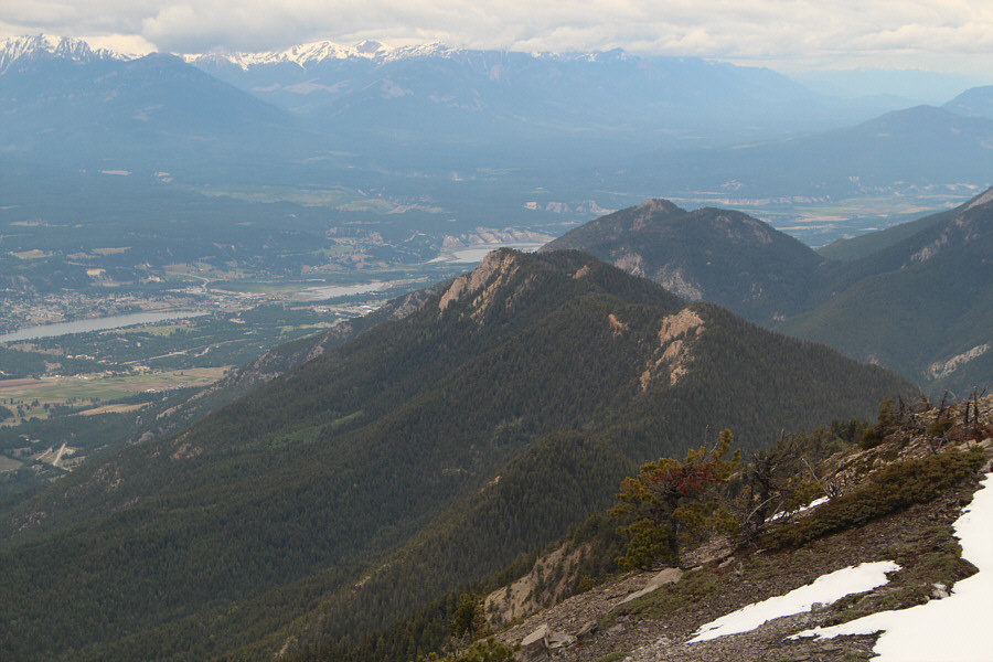 We were there (Four Points Mountain) just yesterday!
