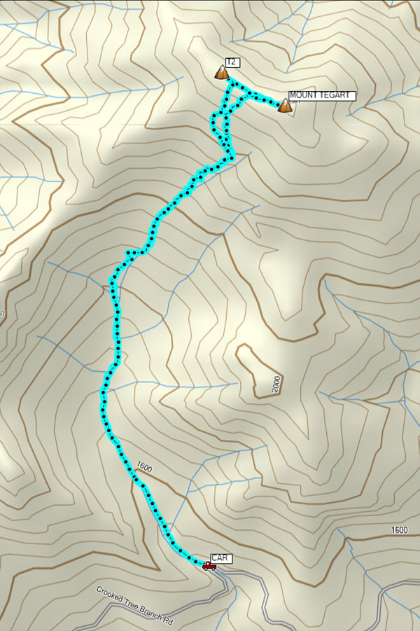 It's one big steep grunt but well worth the effort.