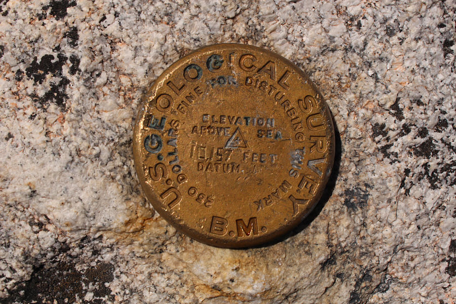 My GPS reading was lower by about a metre.