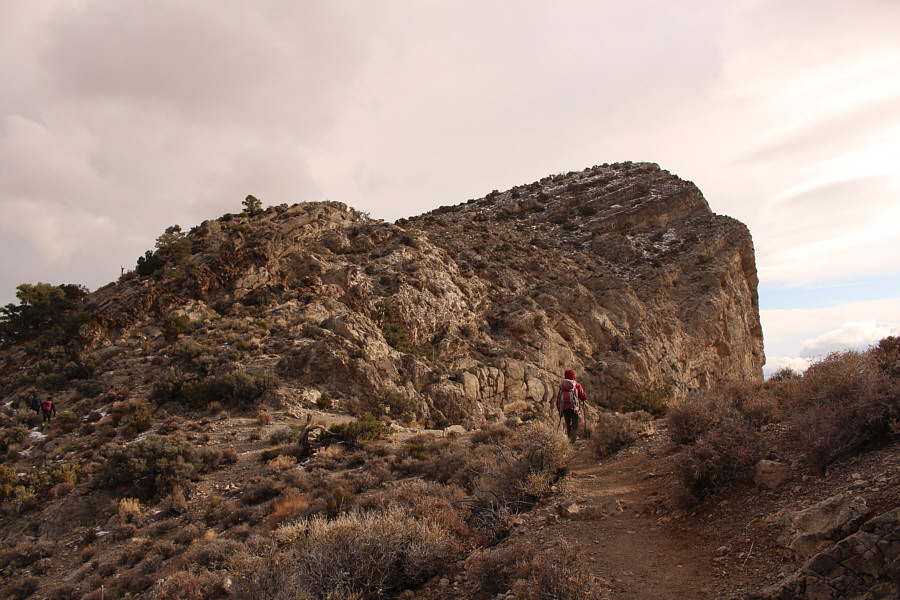 Still some climbing left...on snow and ice!