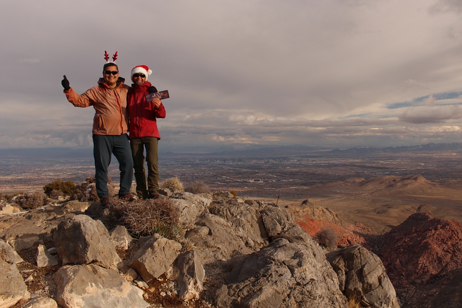 It took us about 90 minutes to climb up here!