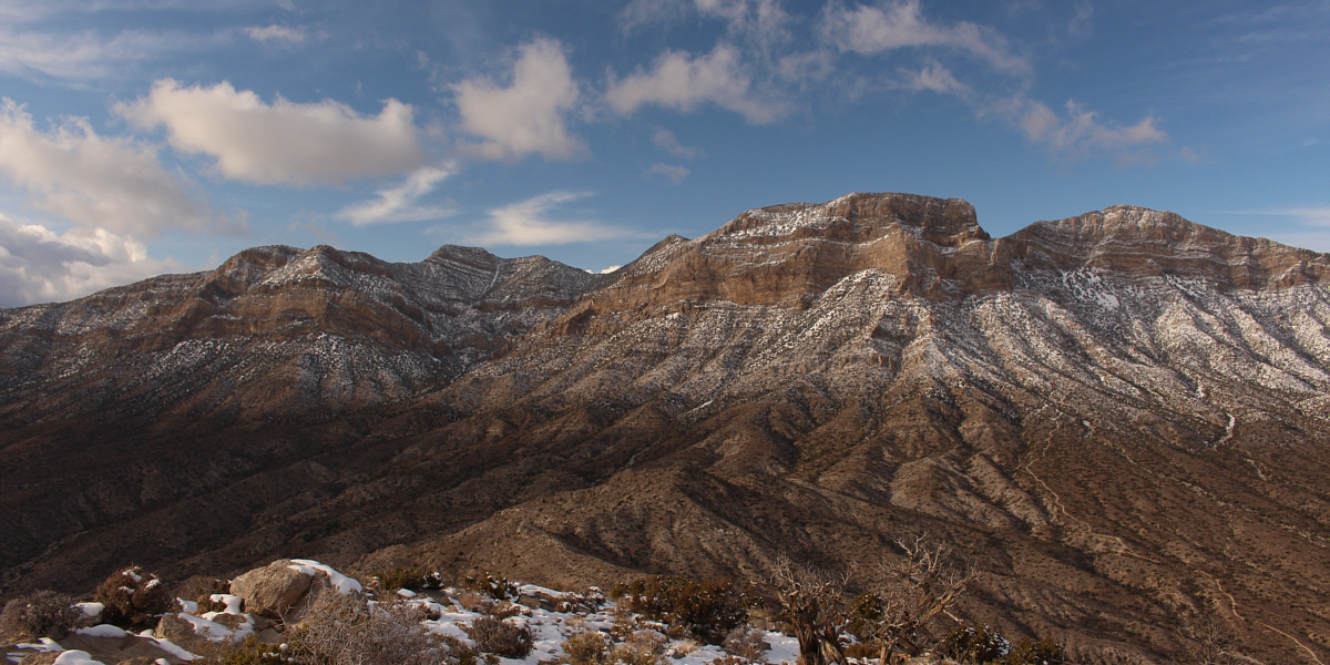 I would like to come back someday and hike up both when there is less snow!
